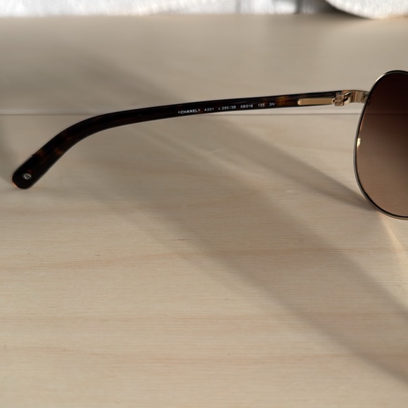 Chanel 4201 Aviator Sunglasses - Picture 8 of 16